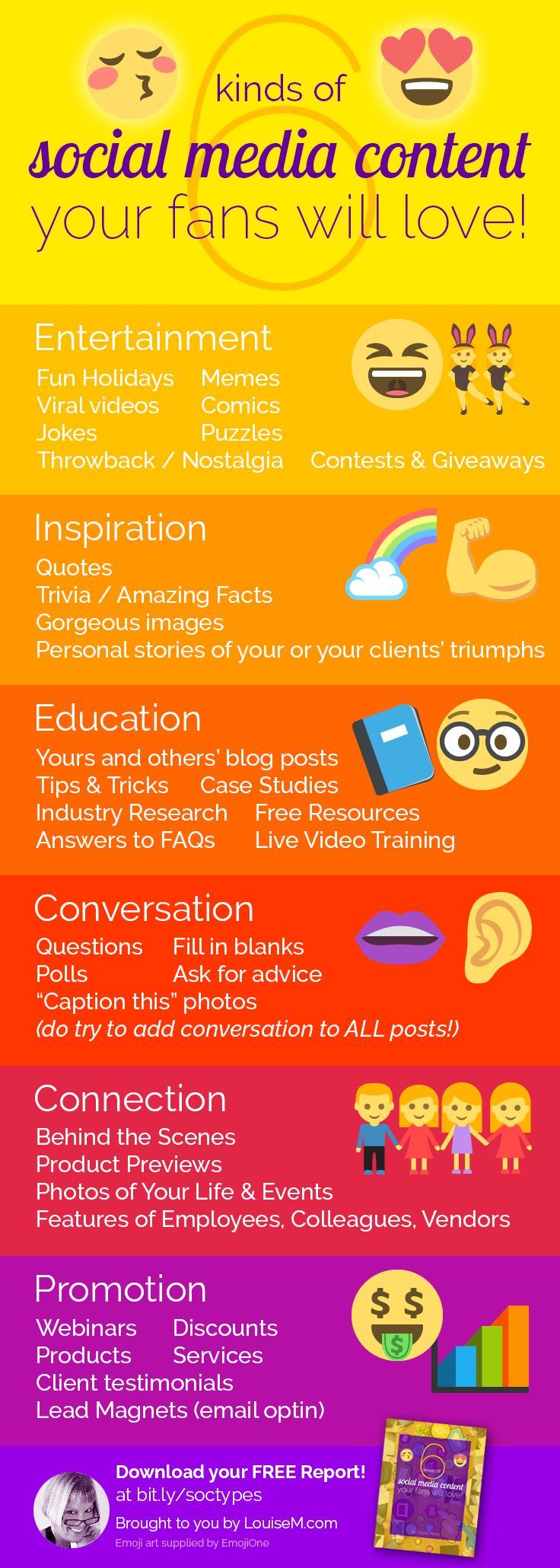 1530165299_957_Marketing-Infographic-Social-media-marketing-tips-Click-to-blog-for-FREE-download-with-content-catego Marketing Infographic : In Social Media Marketing, vary your social media posts to keep your followers e...