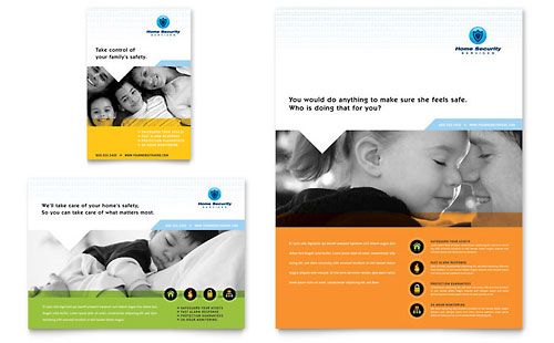 Healthcare-Advertising-Home-Security-Systems-Flyer-Ad-Template-Design-StockLayouts Healthcare Advertising : Home Security Systems Flyer & Ad Microsoft Publisher Template Design
