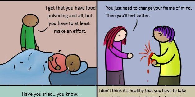 Psychology-Infographic-What-If-People-Treated-Physical-Illness-Like-Mental-Illness Psychology Infographic : What If People Treated Physical Illness Like Mental Illness?