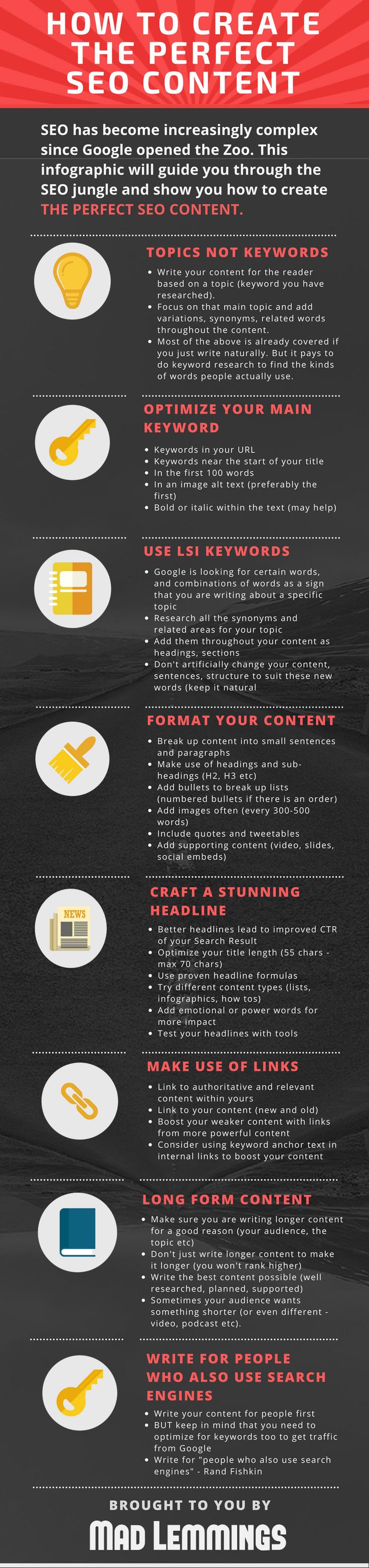 bf2a64942891389784f58bfa9dfcbaef--seo-score-seo-marketing Advertising Infographics : Learn how to create the perfect SEO Content without all the stress. Everything...