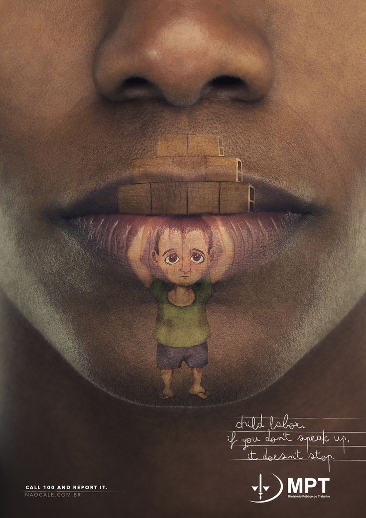 Advertising Campaign : In Brazil, millions of children are ...