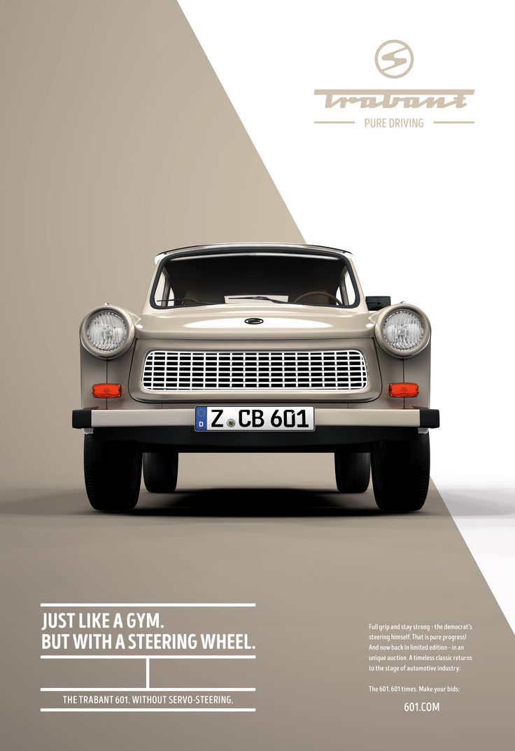 Advertising-Campaign-Adeevee-Trabant-601-Pure-driving Advertising Campaign : Adeevee - Trabant 601: Pure driving
