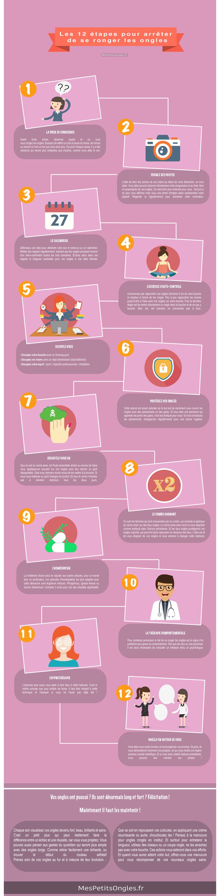 Psychology Infographic 12 Conseils Pour Arrêter De Se