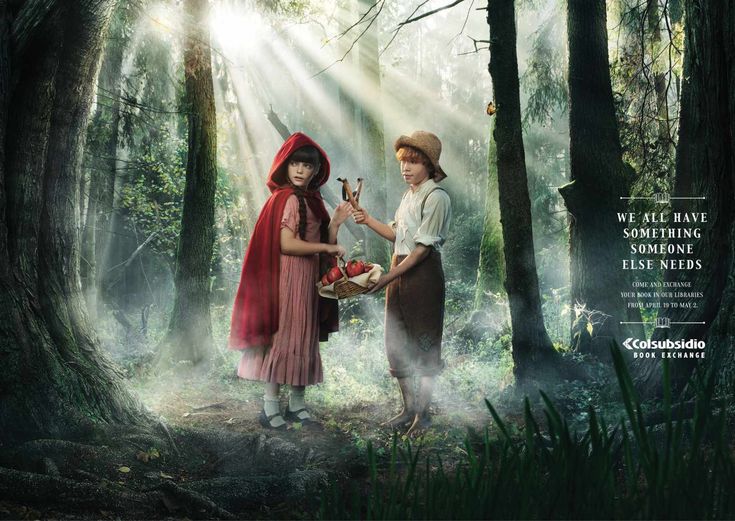 Advertising-Campaign-Colsubsidio-Libraries-Little-Red-Riding-Hood Advertising Campaign : Colsubsidio Libraries: Little Red Riding Hood