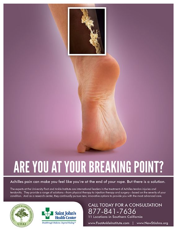 Healthcare-Advertising-Ad-series-Foot-Ankle-Institute-by-Kenny-Baas-via-Behance Creative Advertising : Ad series - Foot & Ankle Institute by Kenny Baas, via Behance