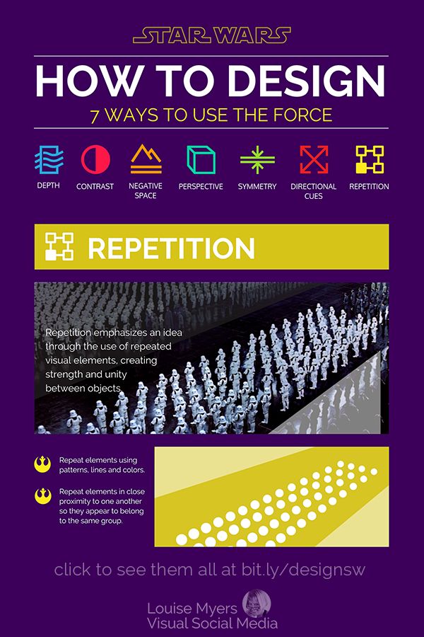 Marketing-Infographic-Improve-your-images-with-these-design-principles-from-Star-Wars-7-Repetition-e Marketing Infographic : Improve your images with these design principles from Star Wars! 7) Repetition e...