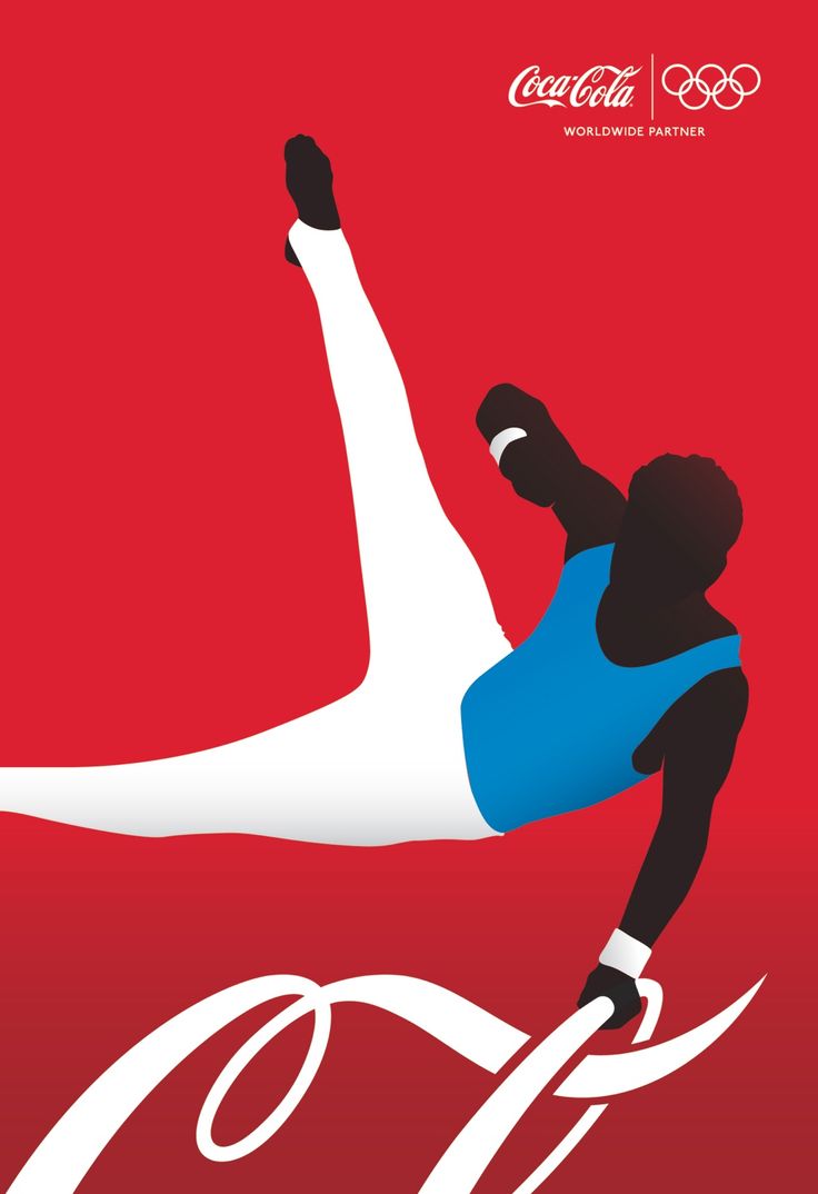 Print-Advertising-Coca-Cola-Athletes-Artistic-Gymnast Print Advertising : Coca-Cola: Athletes, Artistic Gymnast