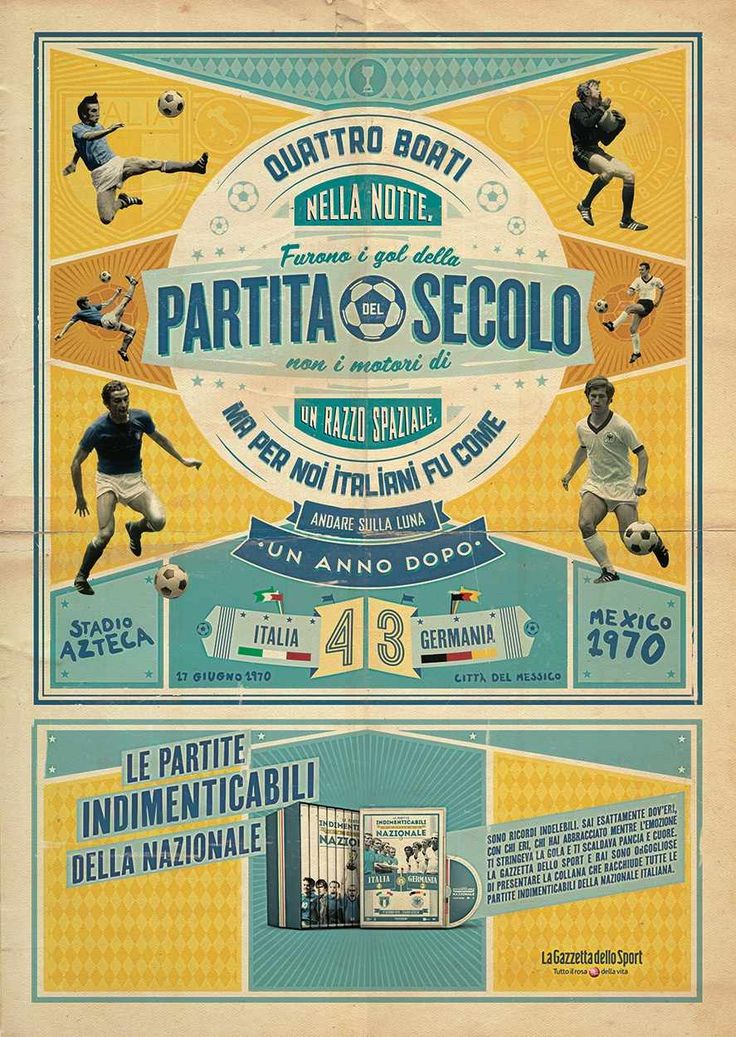 Print-Advertising-La-Gazzetta-dello-Sport-The-unforgettable-matches-of-the-Italian-National-Team Print Advertising : La Gazzetta dello Sport: The unforgettable matches of the Italian National Team,...