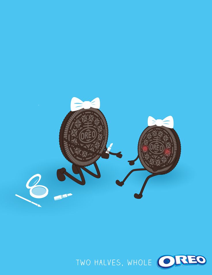 1538073298_719_Advertising-Campaign-Oreo.-Two-halves-whole Advertising Campaign : Oreo. Two halves, whole