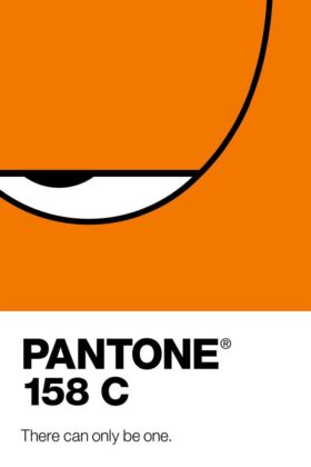 Advertising Campaign : Pantone: 158C There can only be one ...