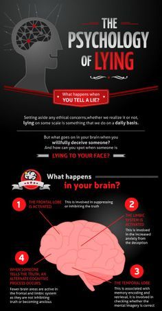 Psychology-Infographic-This-is-what-happens-to-your-brain-when-you-lie Psychology Infographic : This is what happens to your brain when you lie.