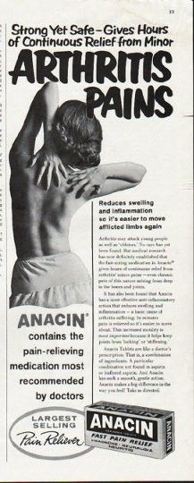 Healthcare-Advertising-1963-ANACIN-vintage-magazine-advertisement-Strong-Yet-Safe-Strong-Yet-Safe Healthcare Advertising : 1963 ANACIN vintage magazine advertisement "Strong Yet Safe" ~ Strong Yet Safe -...