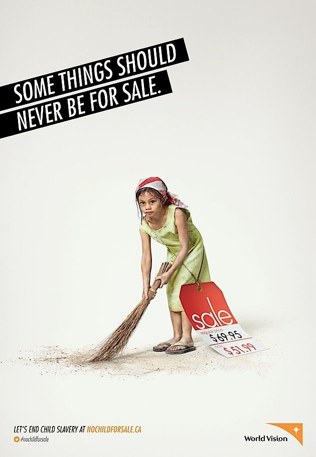 1548483511_794_Advertising-Campaign-World-Vision-No-Child-For-Sale Advertising Campaign : World Vision: No Child For Sale