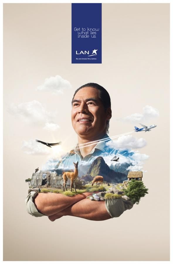 Advertising-Campaign-Lan-Airlines-Cusco-Ads-of-the-World™ Advertising Campaign : Lan Airlines: Cusco | Ads of the World™
