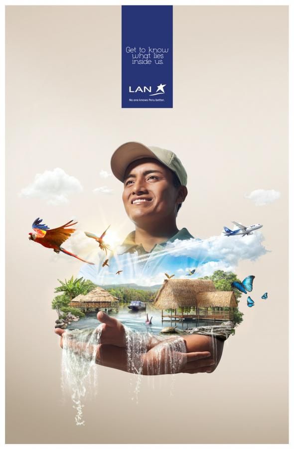 Advertising-Campaign-Lan-Airlines-Iquitos-Ads-of-the-World™ Advertising Campaign : Lan Airlines: Iquitos | Ads of the World™