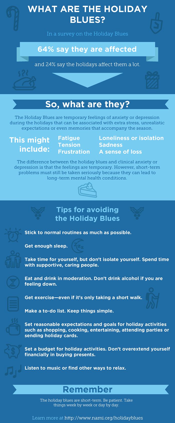 Psychology-Infographic-NAMI-National-Alliance-on-Mental-Illness-Tips-for-Managing-the-Holiday-Blues Psychology Infographic : NAMI: National Alliance on Mental Illness | Tips for Managing the Holiday Blues