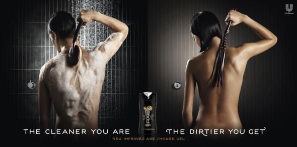 1549598888_119_Advertising-Campaign-Great-Ads-The-Cleaner-You-Are-The-Dirtier-You-Get-Of-Course-It39s-An-AXE-A Advertising Campaign : Great-Ads: The Cleaner You Are The Dirtier You Get - Of Course It's An AXE A...