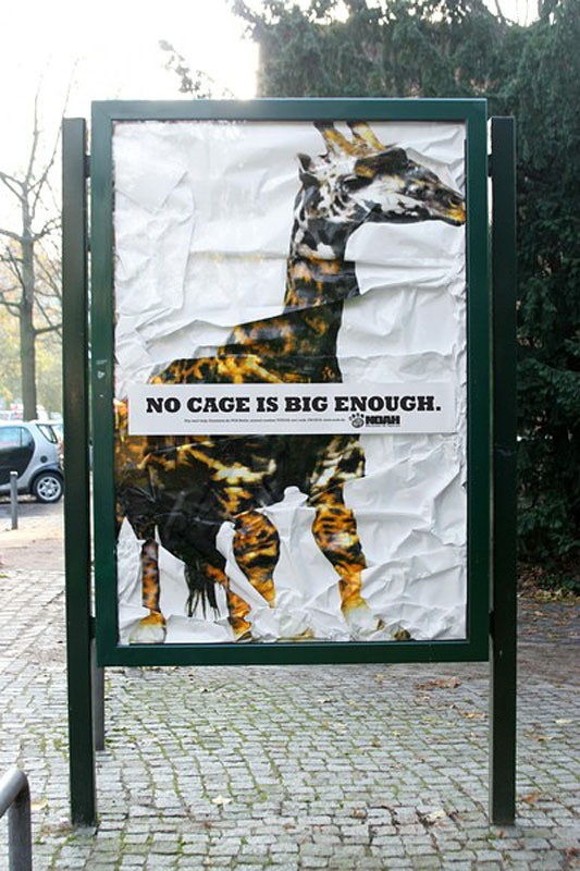 1550024496_944_Advertising-Campaign-Anti-zoo-campaign-for-NOAH-–-No-cage-is-big-enough Advertising Campaign : Anti-zoo campaign for NOAH – No cage is big enough.