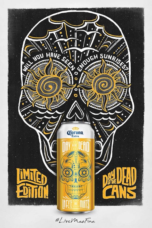 1550565606_394_Advertising-Campaign-Corona-Beer-Skull Advertising Campaign : Corona Beer: Skull