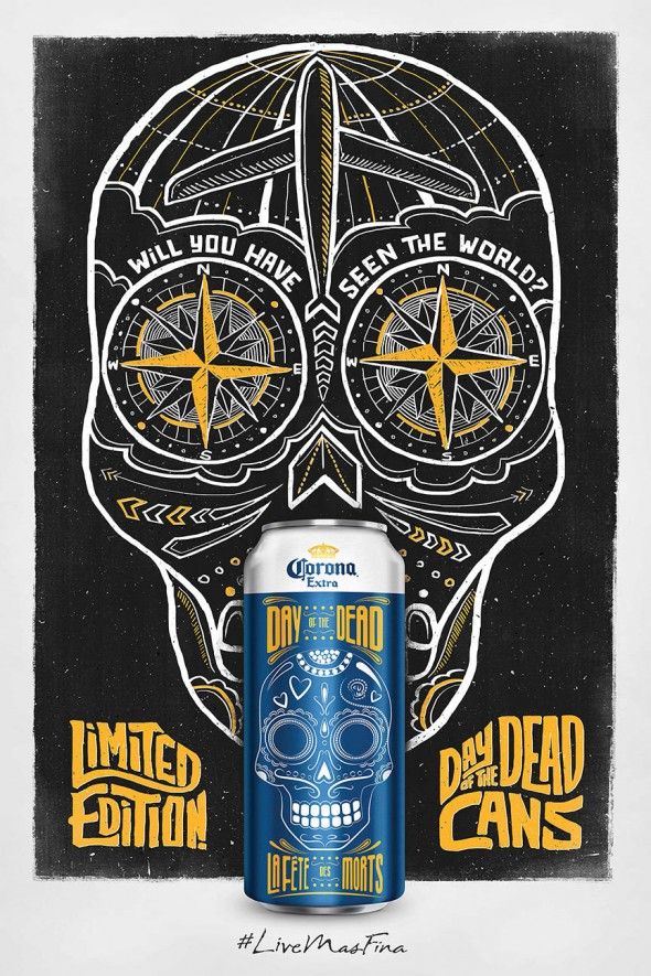 1550569256_801_Advertising-Campaign-Corona-Beer-Skull Advertising Campaign : Corona Beer: Skull