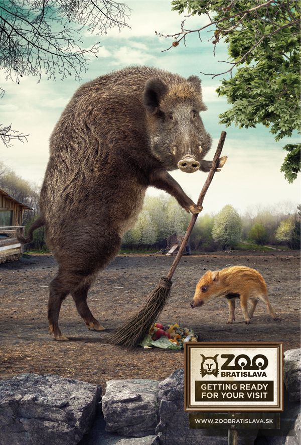 Advertising Campaign : Zoo Bratislava by Ivan Holic, via ...