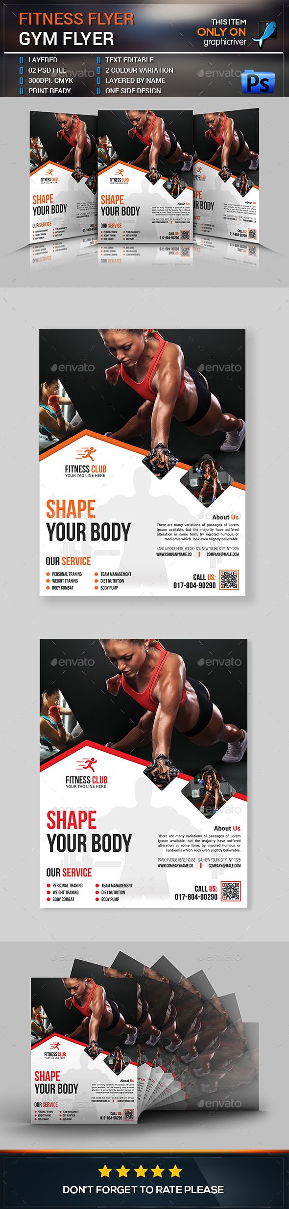 Healthcare-Advertising-Fitness-Flyer-Gym-Flyer-Sports-Events-Download-here-graphicriver.net Healthcare Advertising : #Fitness #Flyer / Gym Flyer - Sports Events Download here: graphicriver.net/...
