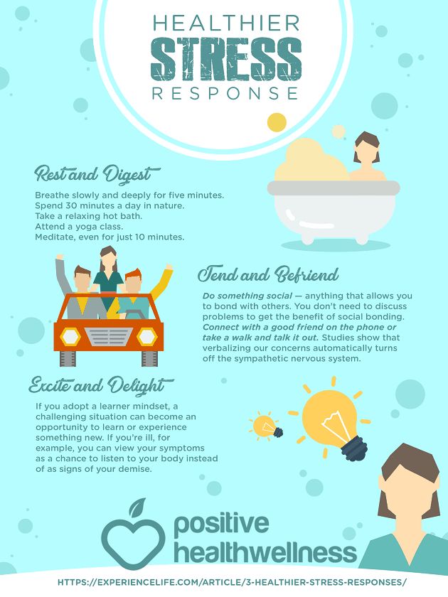 Psychology Infographic 3 Healthier Stress Responses Positive Health Wellness Infographic Advertisingrow Com Home Of Advertising Professionals Advertising News Infographics Job Offers