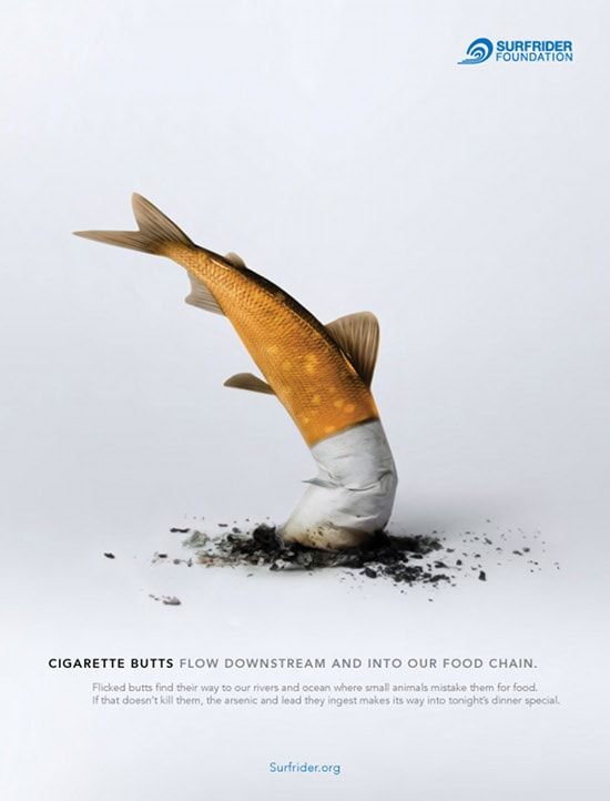 Creative-Advertising-Fumer-tue-y-compris-sous-l’ocean Creative Advertising : Fumer tue, y compris sous l’océan
