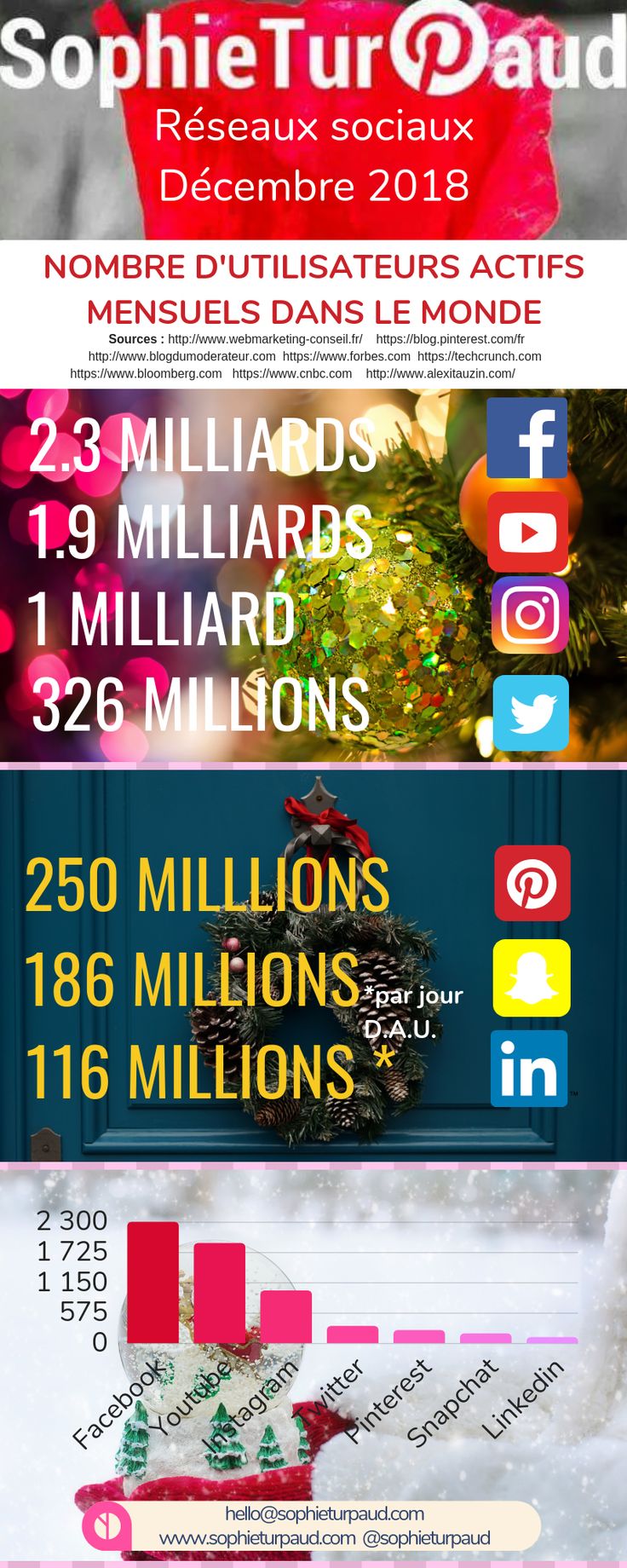 Advertising-Infographics-Infographie-les-reseaux-sociaux-dans-le Advertising Infographics : Infographie : les réseaux sociaux dans le monde à Décembre 2018