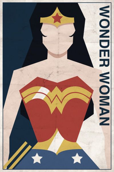 Creative-Advertising-Les-affiches-minimalistes-vintage-de-super-heros-par Creative Advertising : Les affiches minimalistes vintage de super-héros par Michael Myers