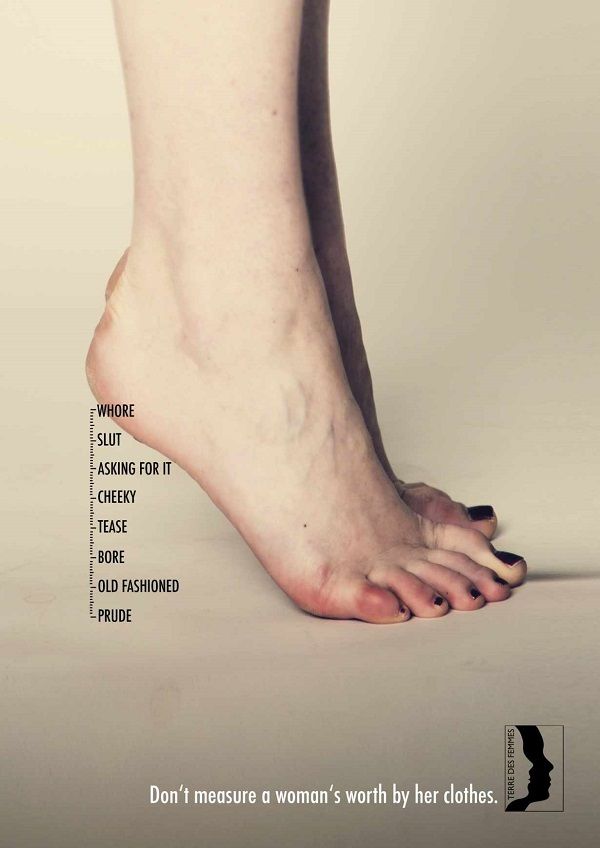 Creative-Advertising-Ne-jugez-pas-une-femme-a-la Creative Advertising : Ne jugez pas une femme à la taille de ses vêtements