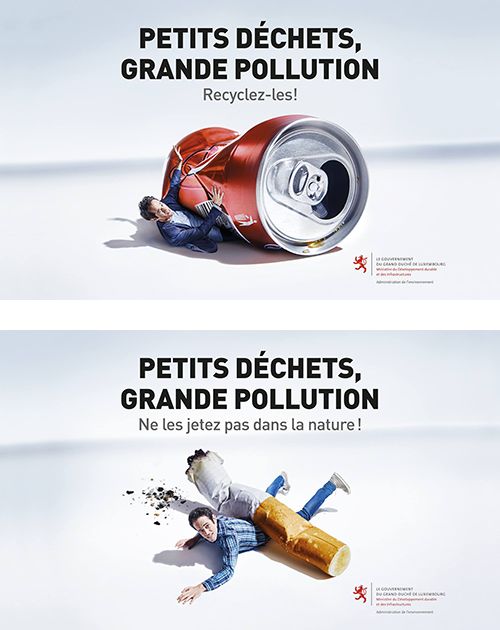 Creative-Advertising-Petits-dechets-grande-pollution-le-MDDI-veut Creative Advertising : Petits déchets, grande pollution: le MDDI veut lutter contre le littering avec ...