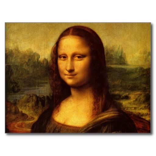Creative-Advertising-Leonardo-Da-Vinci-Mona-Lisa-Fine-Art Creative Advertising : Leonardo Da Vinci Mona Lisa Fine Art Painting Postcard | Zazzle.com