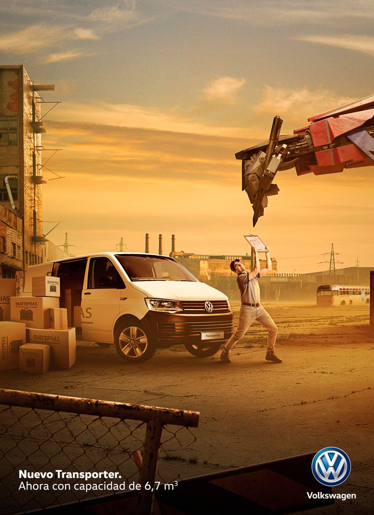 Creative-Advertising-KongOptimus-Volkswagen-Transporter-on-Behance Creative Advertising : Kong/Optimus - Volkswagen Transporter on Behance