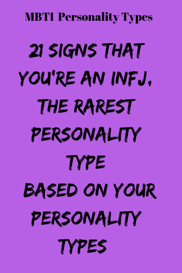1566950433_456_Infographic-21-Signs-That-You’re-An-INFJ-The-Rarest Infographic : 21 Signs That You’re An INFJ, The Rarest Personality Type – Flaming Catalog ...