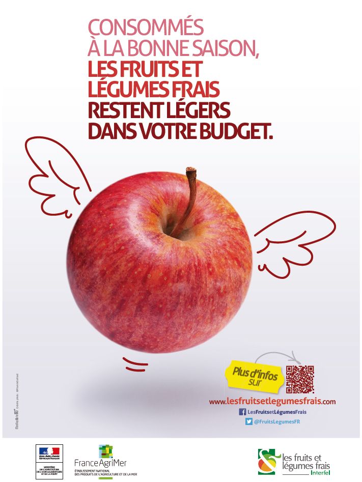 Creative-Advertising-Les-fruits-et-legumes-frais-lancent-une Creative Advertising : Les fruits et légumes frais lancent une campagne d'affichage - Interfel - L...