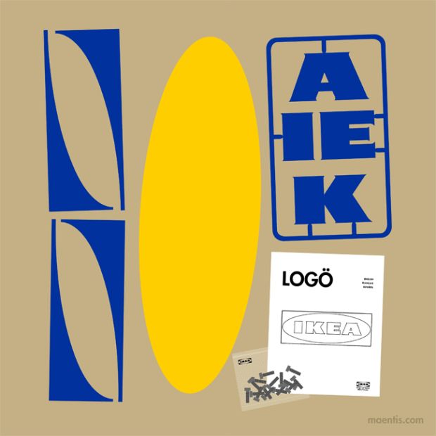 Creative-Advertising-Un-studio-de-design-parisien-detourne-et Creative Advertising : Un studio de design parisien détourne et parodie les logos de grandes marques