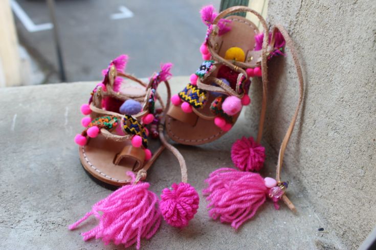 boho sandals leather