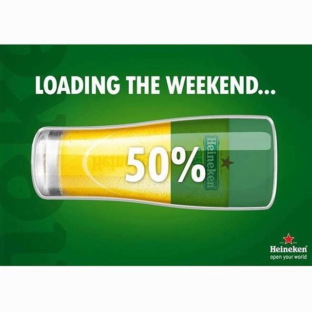 Creative-Advertising-Just-another-weekend-weekend-heineken-beer-advertising Creative Advertising : Just another weekend #weekend #heineken #beer #advertising #adv #ads #pacoadv #p...