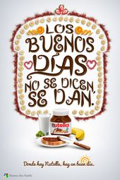 Creative-Advertising-Buen-dia-con-Nutella-by-Alonso-Lozano Creative Advertising : Buen día con Nutella by Alonso Lozano, via Behance