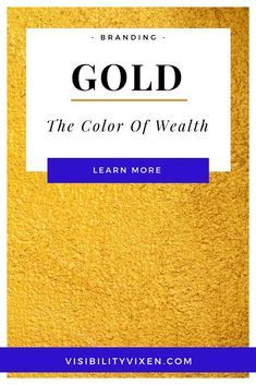 Psychology-Infographic-GOLD-The-Wealth-Color-Color-Psychology Psychology Infographic : GOLD: The Wealth Color | Color Psychology In Marketing - Want to make your brand...