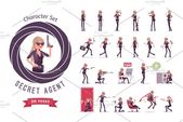 Psychology-Infographic-Secret-agent-woman-ready-to-use-character-set-by Psychology Infographic : Secret agent woman ready-to-use character set by Graphic Warehouse on Creative M...