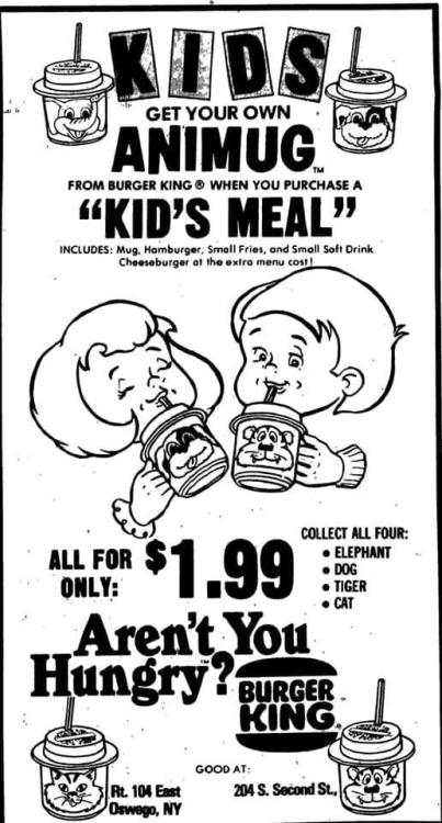 Advertising-Inspiration-Kids-get-your-Animug-from-Burger-King Advertising Inspiration : Kids get your Animug from Burger King When You Purchase A “Kid’s...