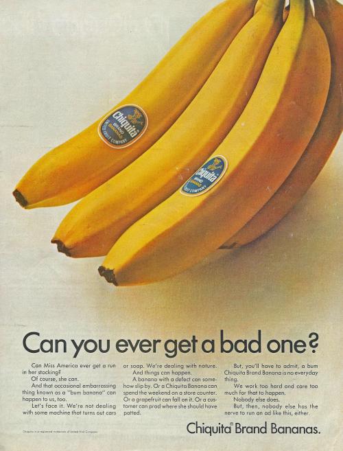 Advertising-Inspiration-Chiquita-Brand-Bananas-The-Saturday-Evening-Post Advertising Inspiration : Chiquita Brand Bananas (The Saturday Evening Post, Dec. 30,...