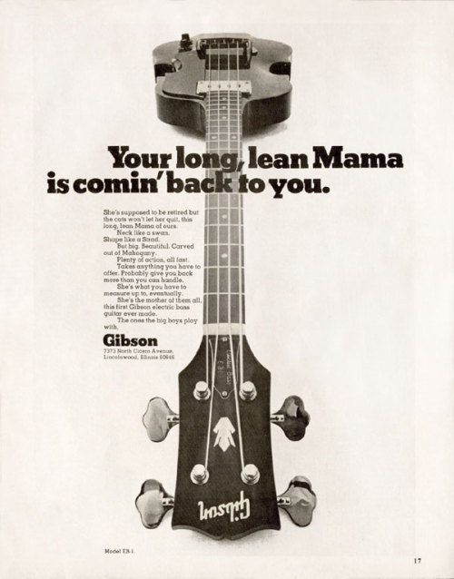 Advertising-Inspiration-Gibson-1975Source Advertising Inspiration : Gibson 1975Source:...