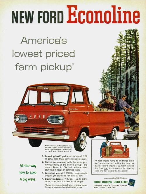 Advertising-Inspiration-New-Ford-Econoline-1961Source Advertising Inspiration : New Ford Econoline (1961)Source:...