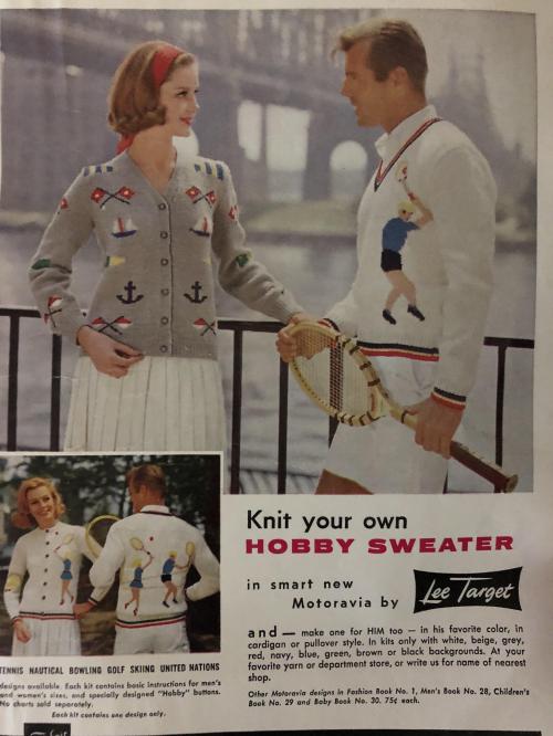 Advertising-Inspiration-Vogue-Knitting-Magazine-1964Source Advertising Inspiration : Vogue Knitting Magazine, 1964Source:...