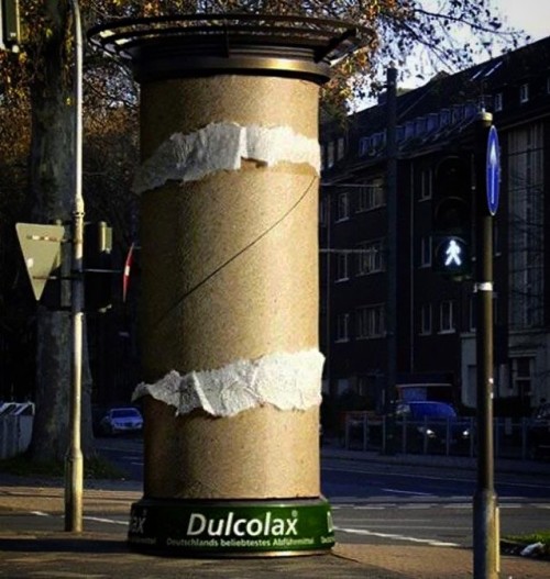 Advertising-Inspiration-keep-an-eye-on-this-dulcolax-toiletpaper Advertising Inspiration : *keep an eye on this* #dulcolax #toiletpaper #streetmarketing...