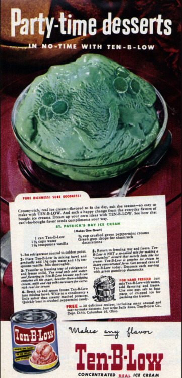 Advertising-Inspiration-“St.-Patrick’s-Day-Ice-Cream”Ten-B-Low Advertising Inspiration : “St. Patrick’s Day Ice Cream”Ten-B-Low...