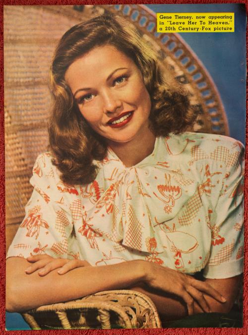 1587265553_352_Advertising-Inspiration-1946-Vintage-Movie-Ad-Gene-Tierney Advertising Inspiration : 1946 Vintage Movie Ad - Gene Tierney in “Leave Her to...